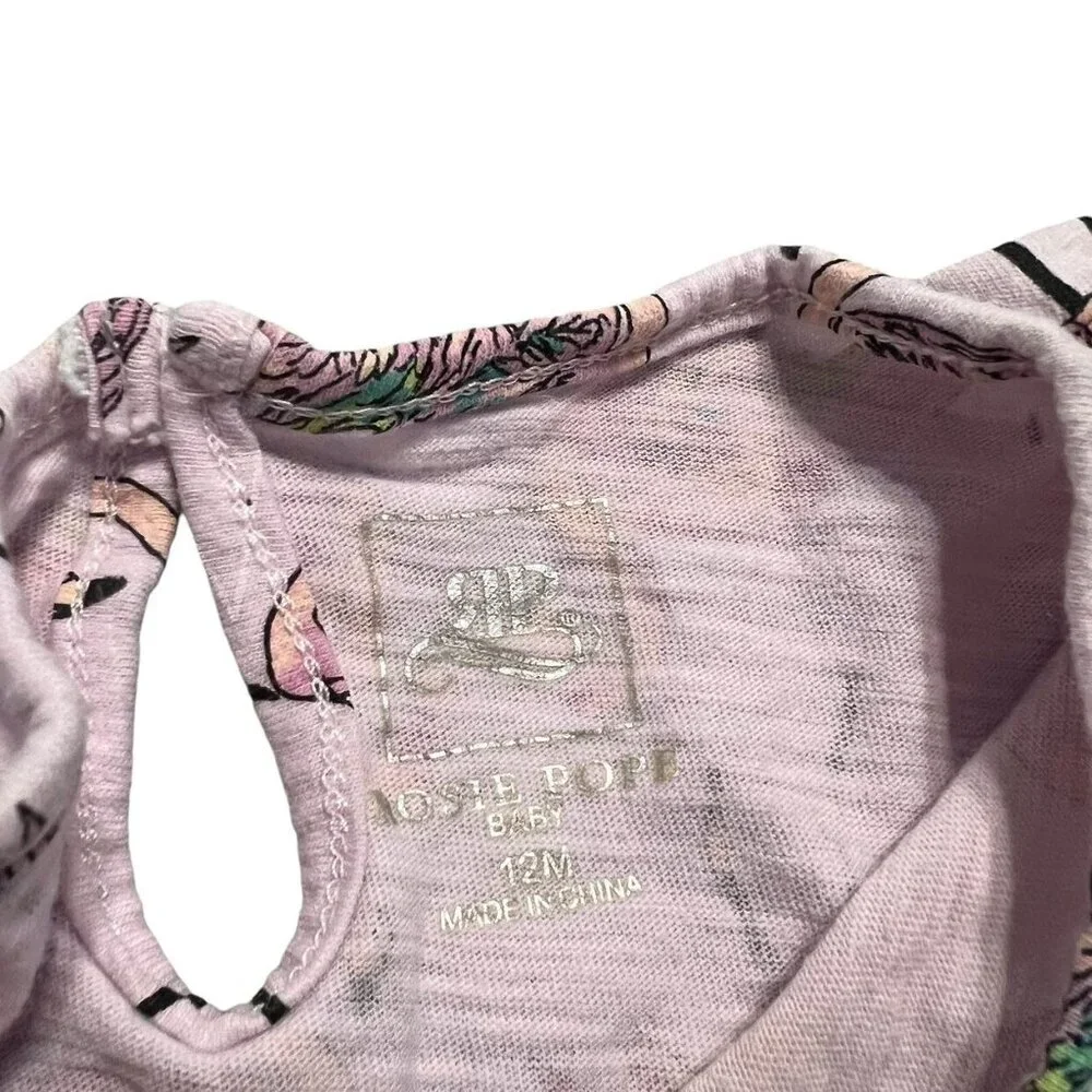 Rosie Pope 12m Flamingo Shorts Set